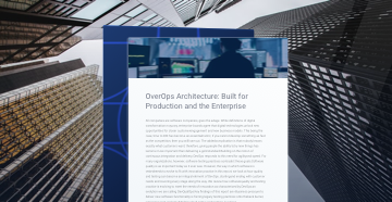 OverOps Architecture: Built for Production and the Enterprise